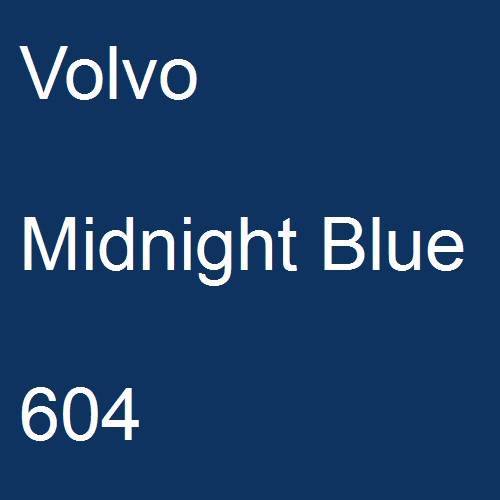 Volvo, Midnight Blue, 604.